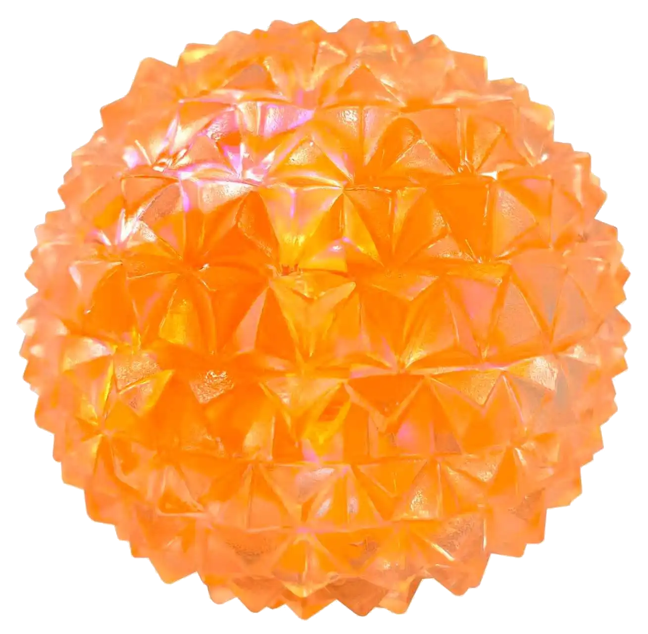 Diamond Texture Ball in Orange