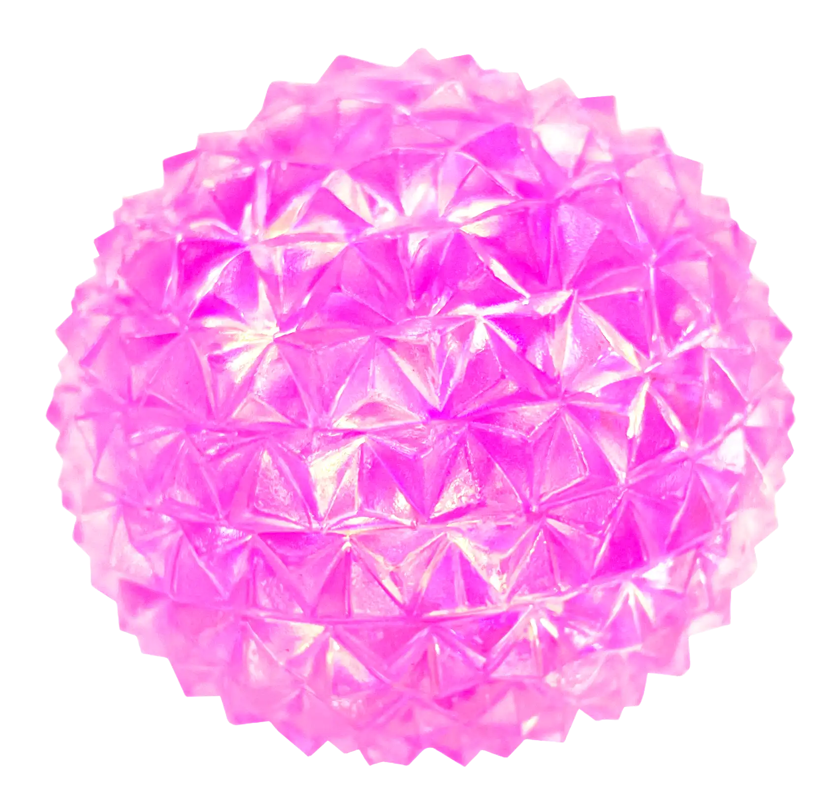 Diamond Texture Ball in Pink