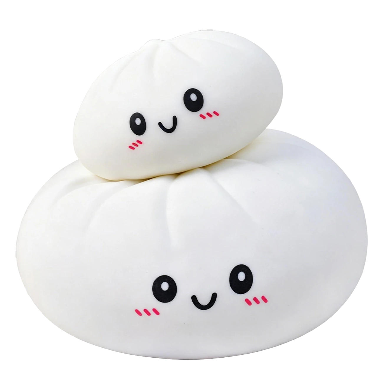 White dumpling squishy toys