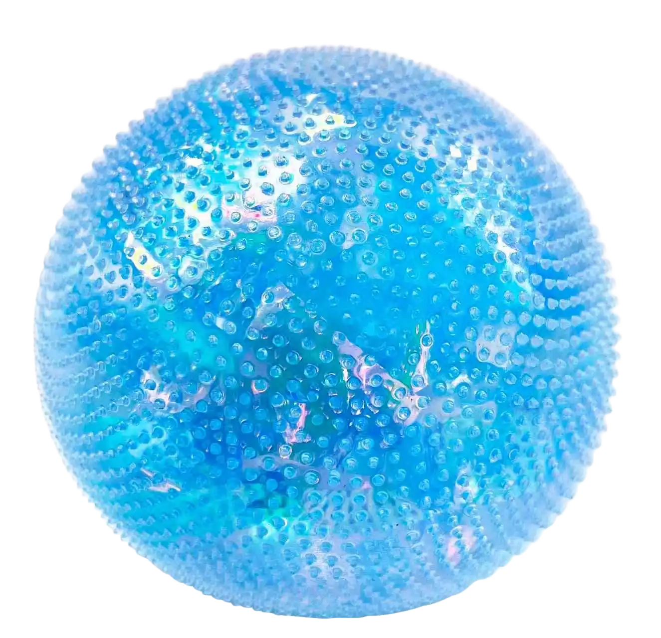 Polka Dot Glitter Ball in Blue