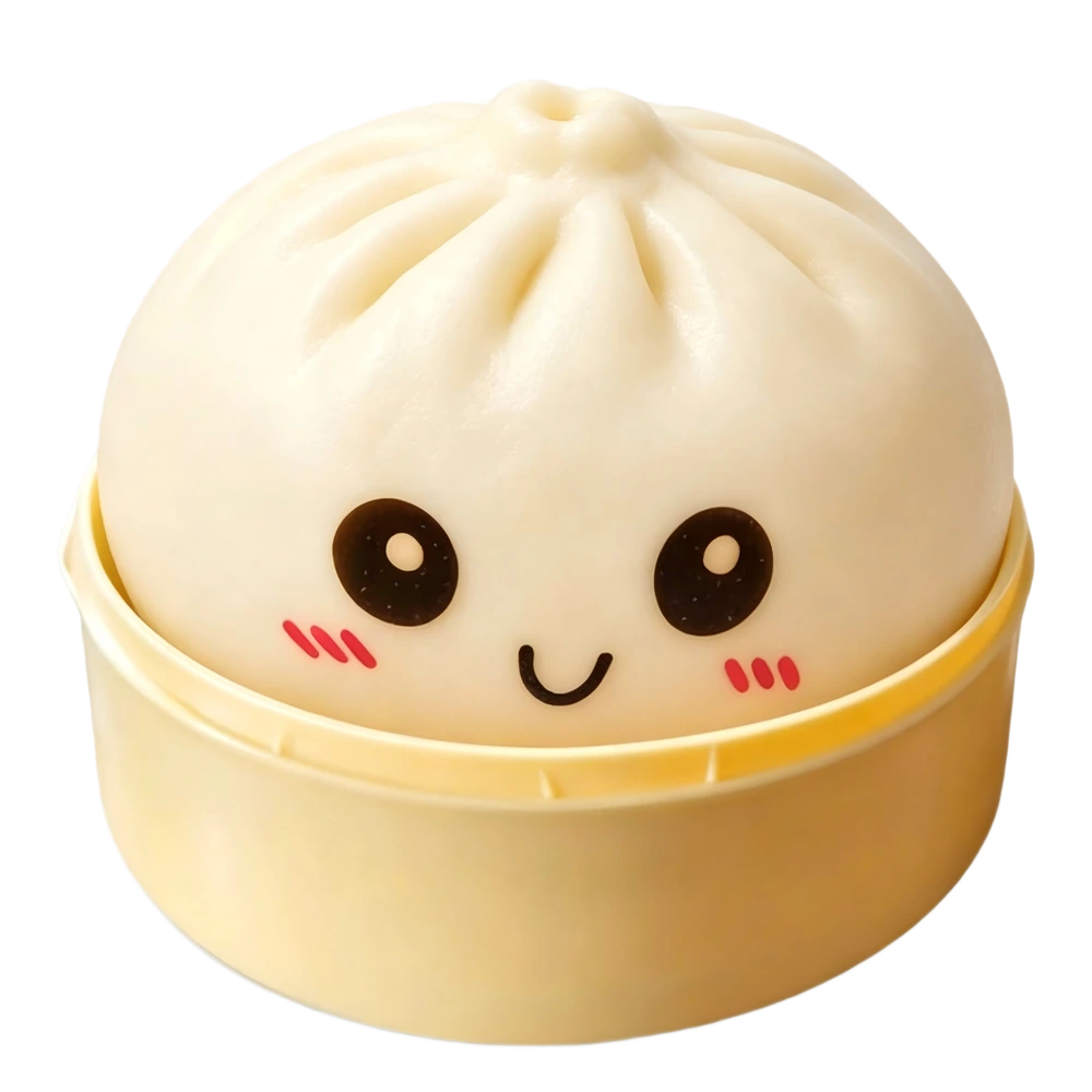 Mystery Dumpling in White