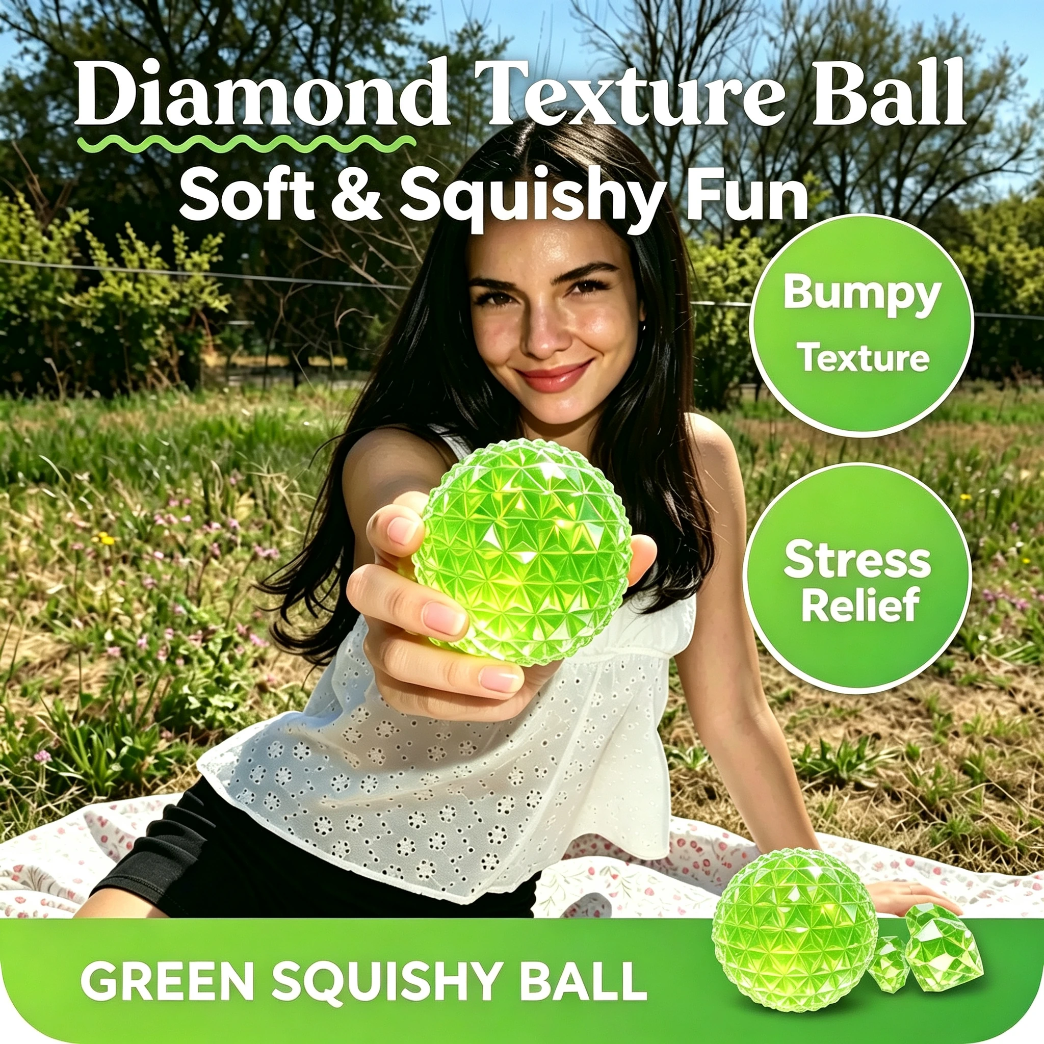 Diamond Texture Ball lifestyle