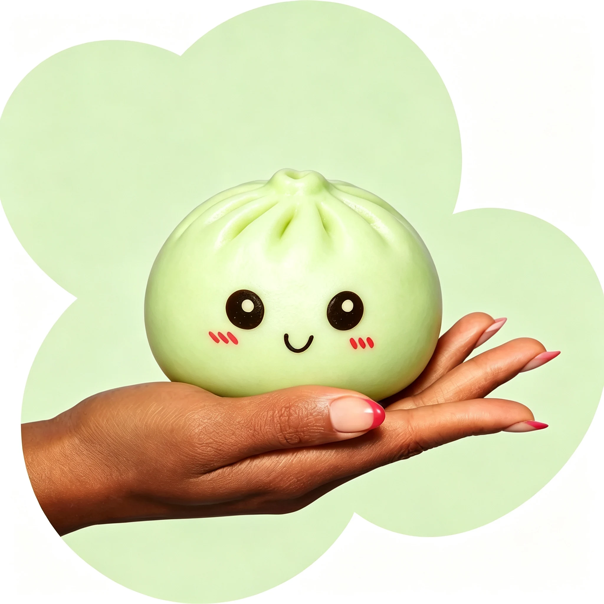 Mystery Dumpling squishy - In hand