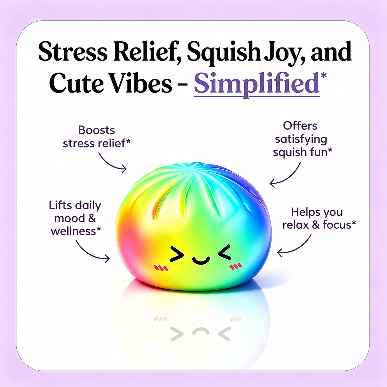 Rainbow Dumpling product benefits