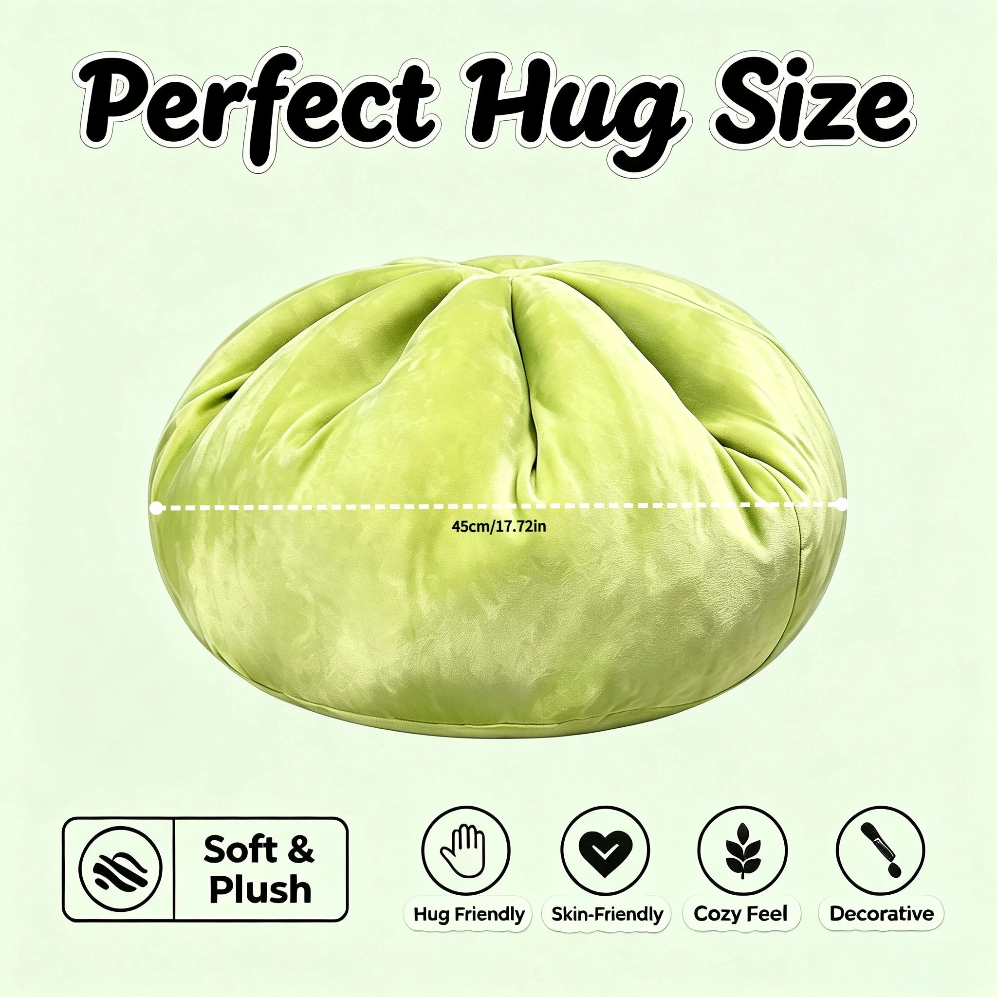 Steamed Dumpling Pillow - Size