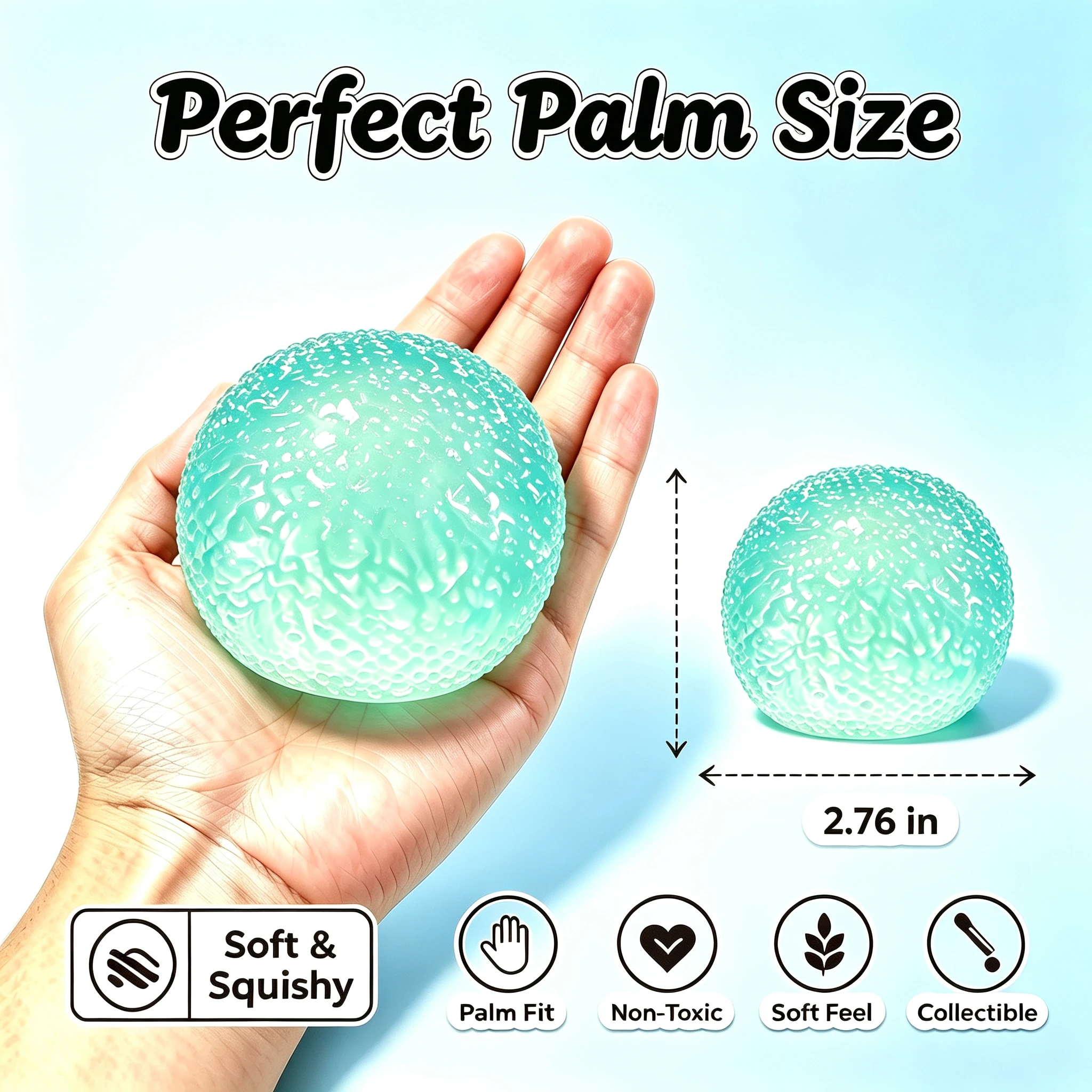 Smoothie Squishy Ball - Size