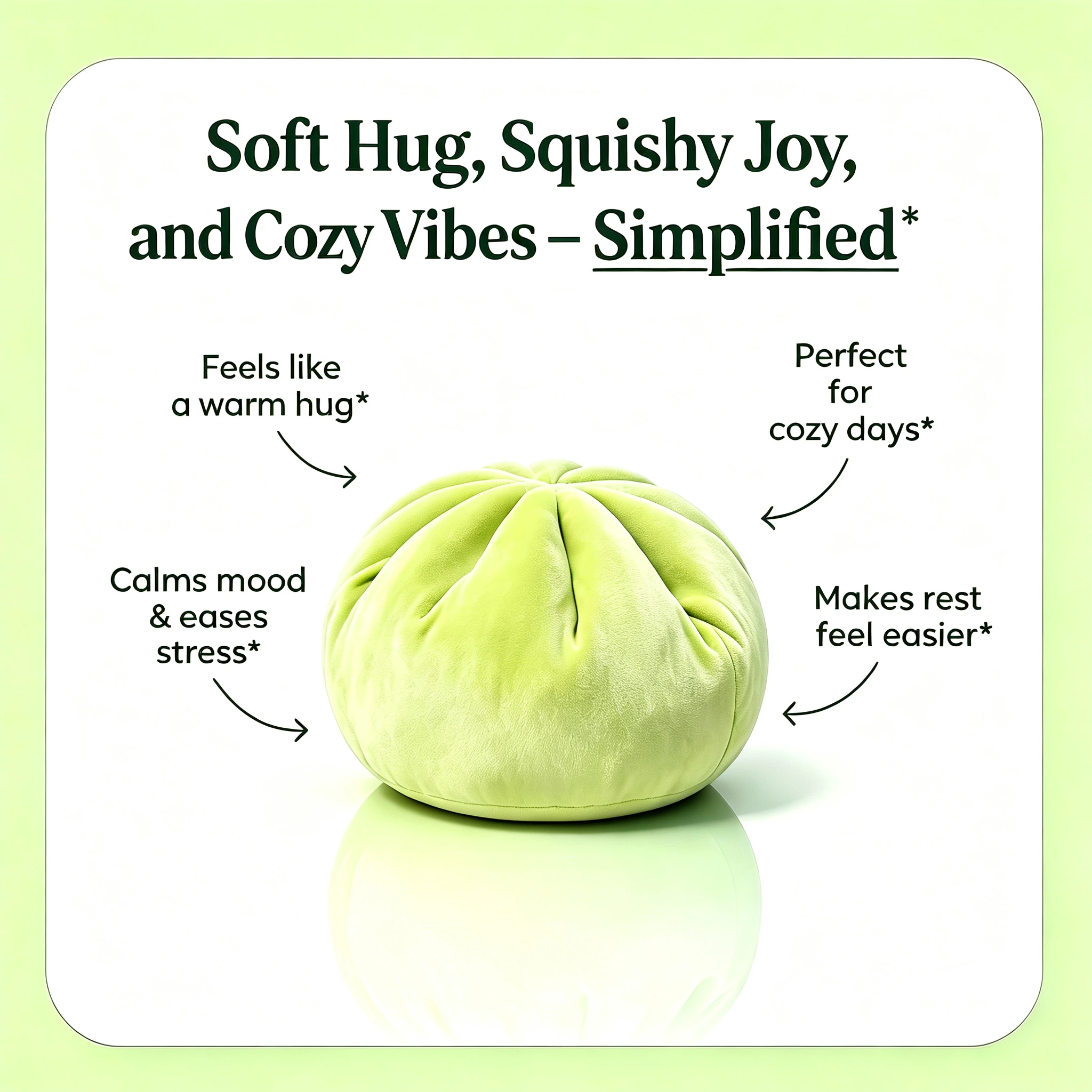 Steamed Dumpling Pillow - Benefits